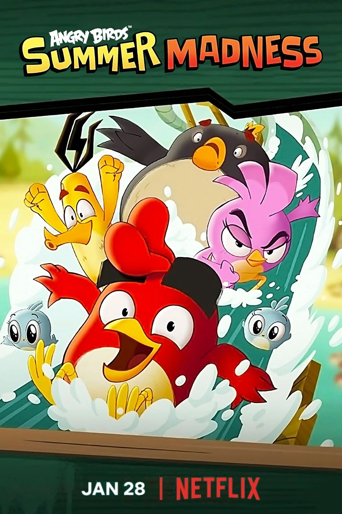 Phim Angry Birds: Quậy Tưng Mùa Hè (Phần 1) - Angry Birds: Summer Madness (2022)