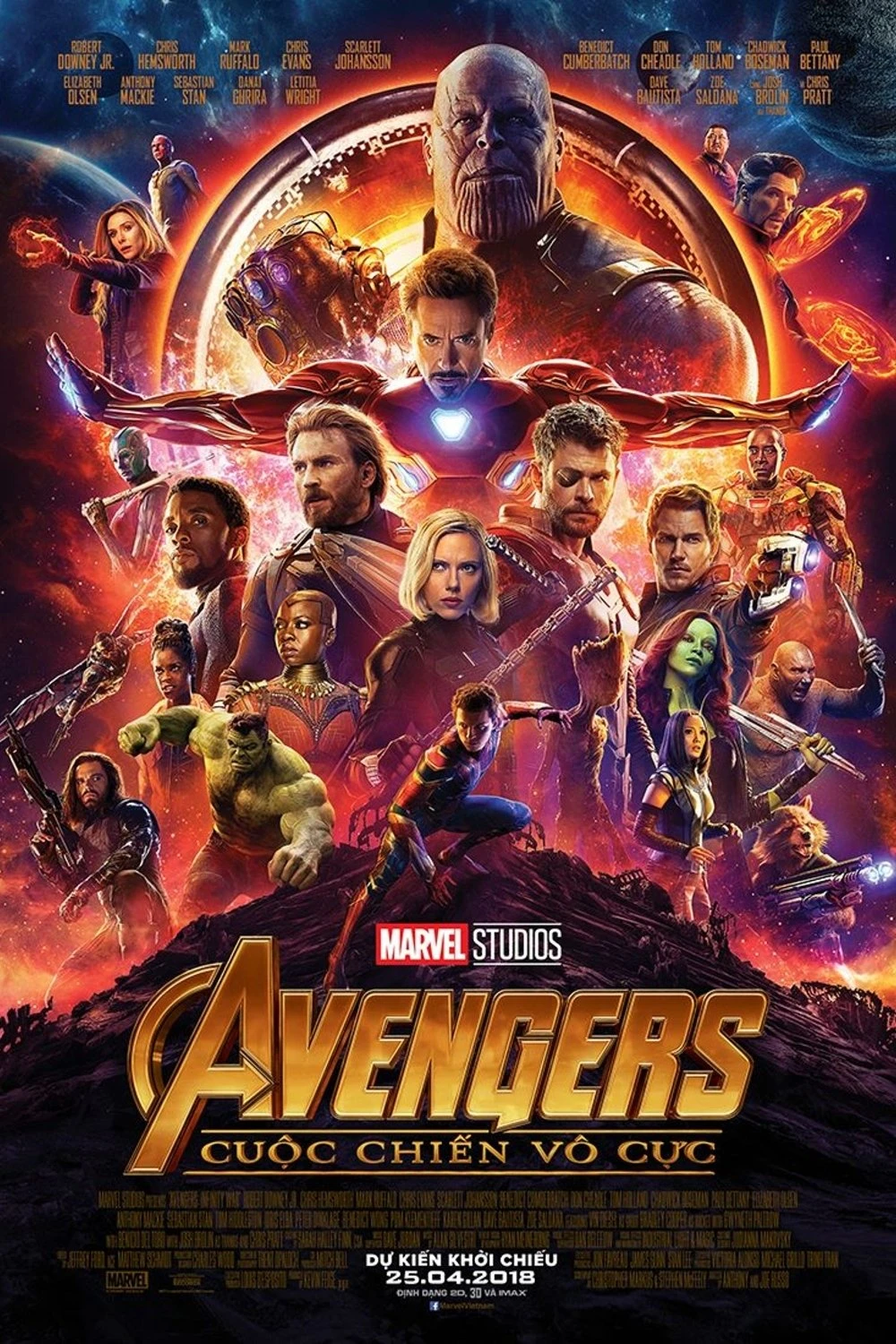 Phim Biệt Đội Siêu Anh Hùng 3: Cuộc Chiến Vô Cực - Avengers: Infinity War (2018)