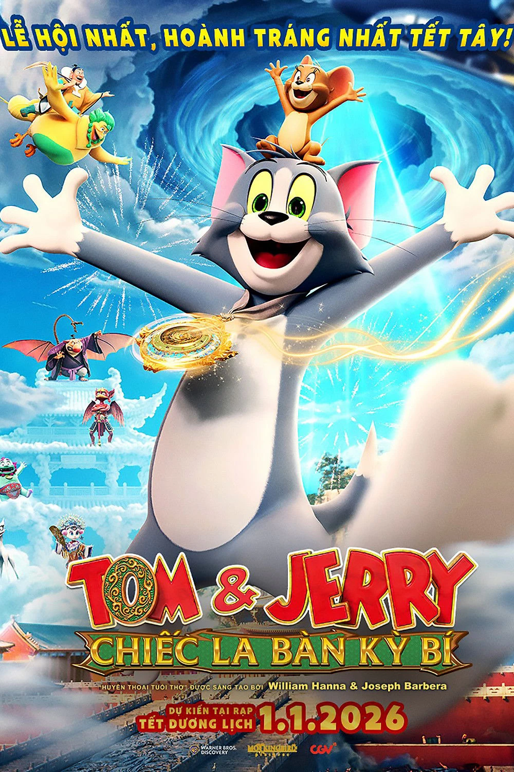 Phim Tom & Jerry: Chiến La Bàn Kỳ Bí - Tom and Jerry: Forbidden Compass (2025)
